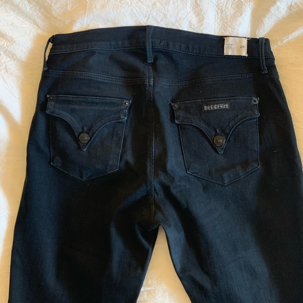 Hudson skinny jeans - stretch - black